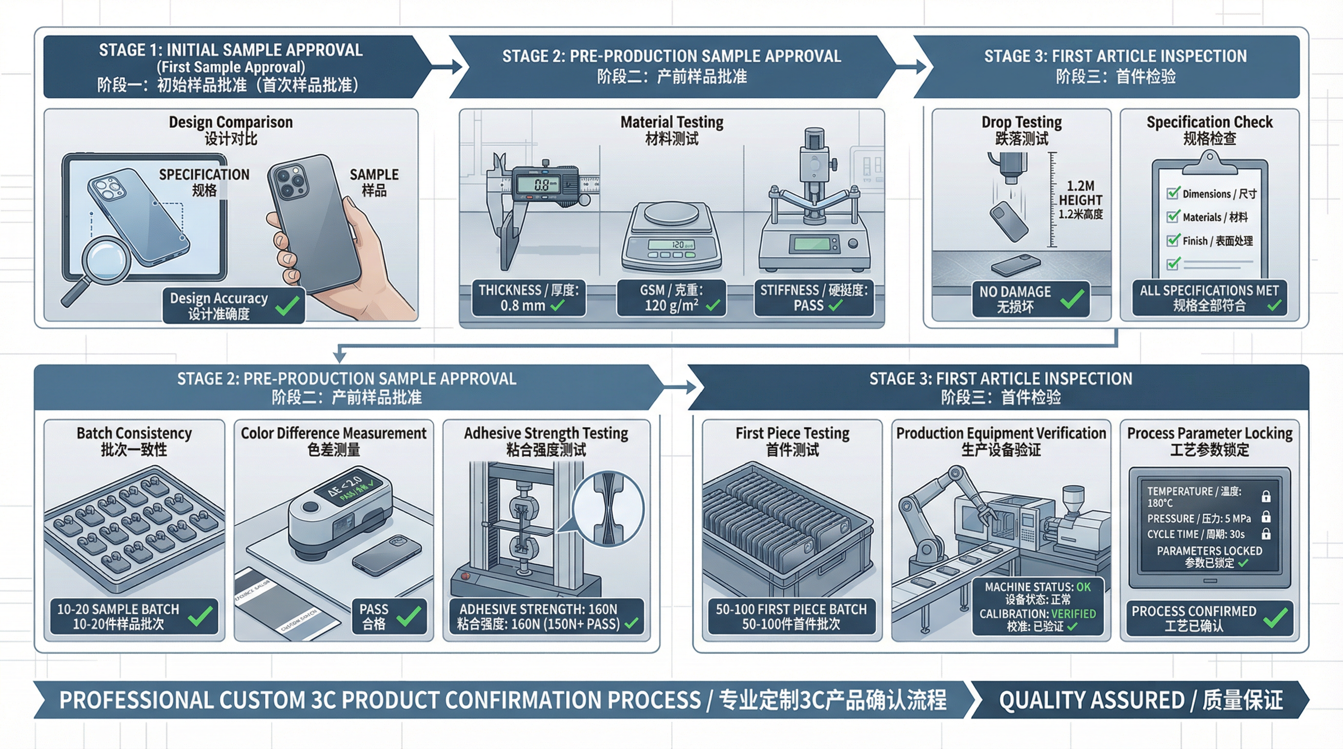 樣品簽核為何無法保證量產品質：客製化 3C 產品確認流程的隱藏陷阱